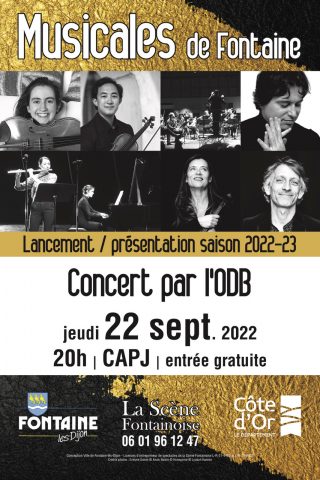 La Scène Fontainoise : Présentation de la saison 22/23 et Concert de rentrée - 0