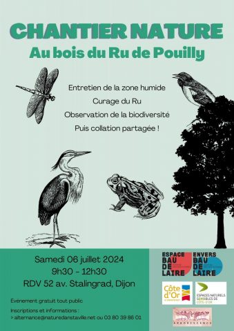 Chantier nature au bois du Ru de Pouilly_ENS2024 - 2