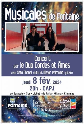 Musicales de Fontaine  » Duo Corps et Ames «  - 0
