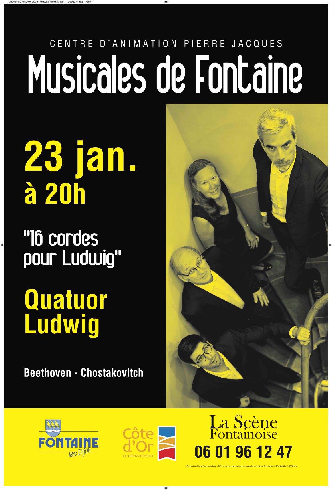 Musicales de Fontaine  » 16 cordes pour Ludwig «  - 0
