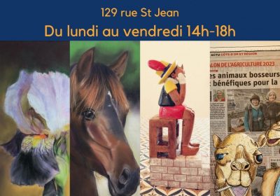 Exposition Dessin-Peinture-Sculpture Du 13 au 31 mai 2024