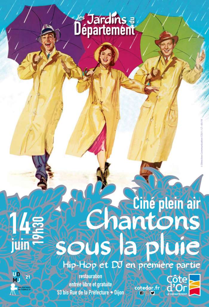 Ciné Plein Air Chantons Sous La Pluie à Dijon Tourisme