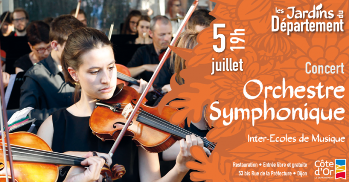 Concert de l’Orchestre Symphonique Inter-écoles de musique de Côte-d’Or - 0